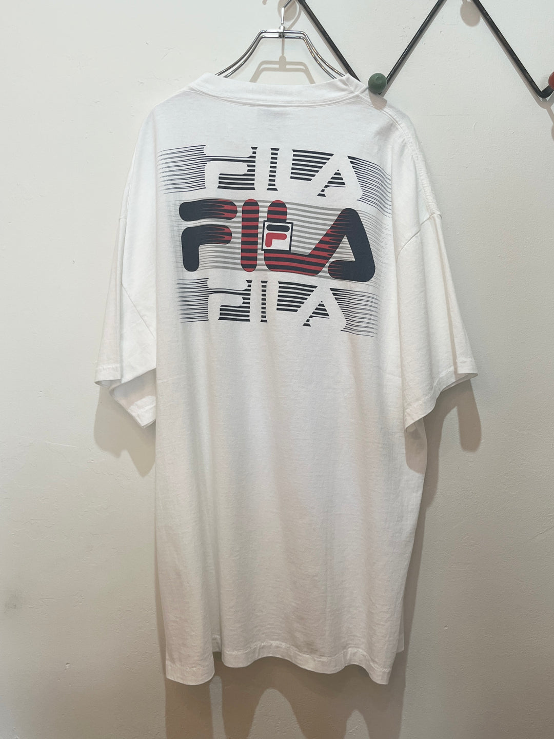 1990s USA made "FILA" logo print T-shirt