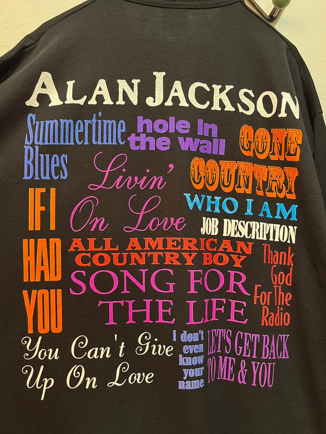 1990s USA made Alan Jackson T-shirt