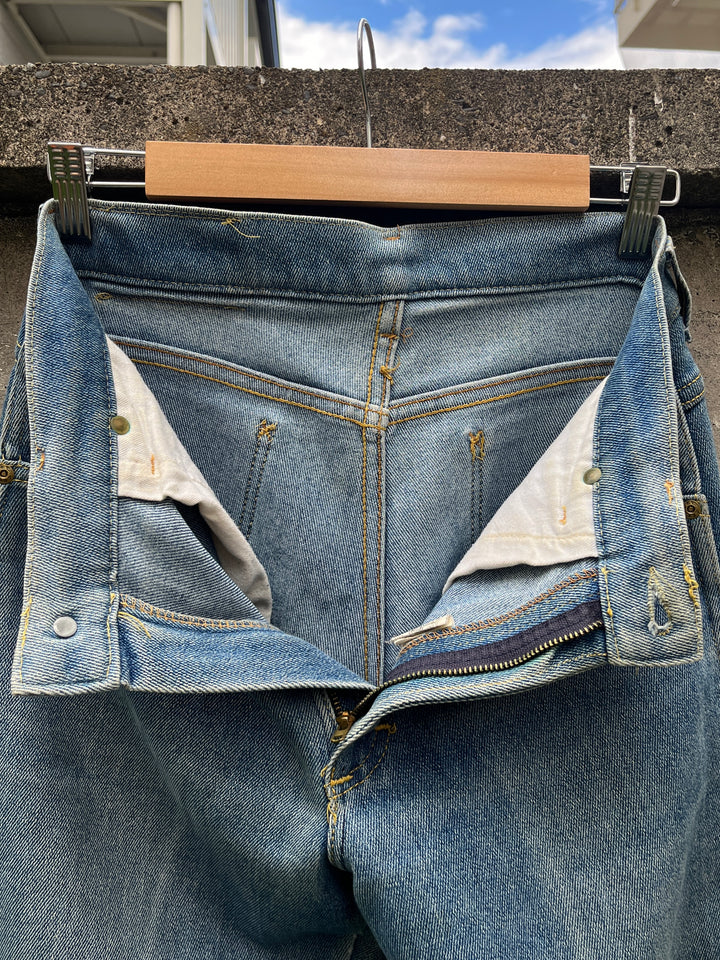 1970-80s USA made "Lee" 202 riders bootcut denim pants