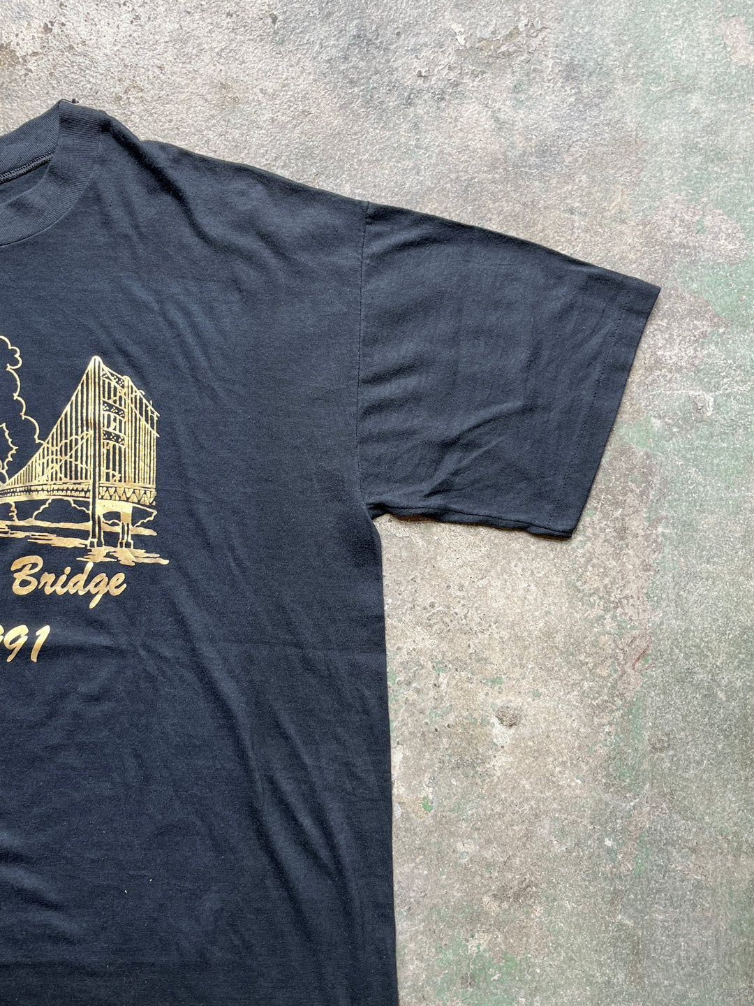 1990s USA made Mackinac bridge souvenir T-shirt