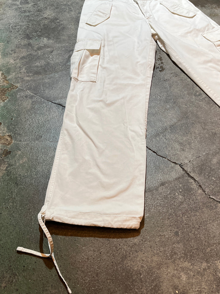 white color cargo pants