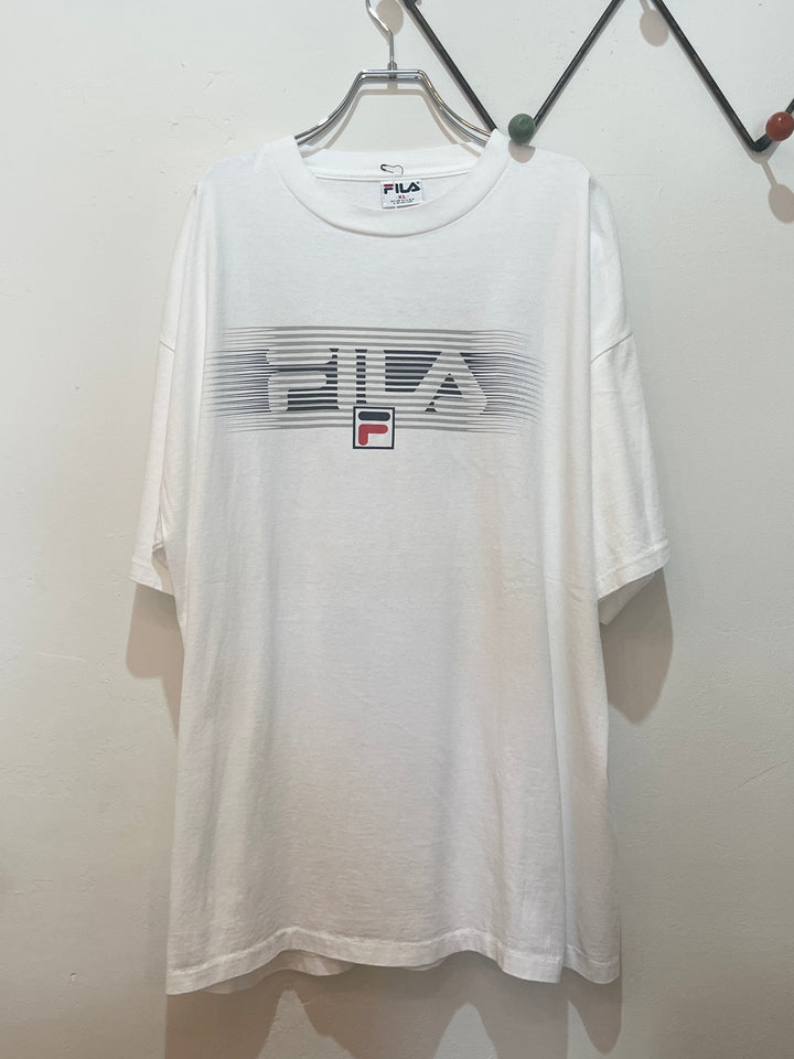 1990s USA made "FILA" logo print T-shirt