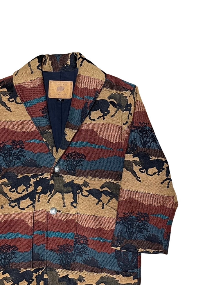 native pattern indian jacket