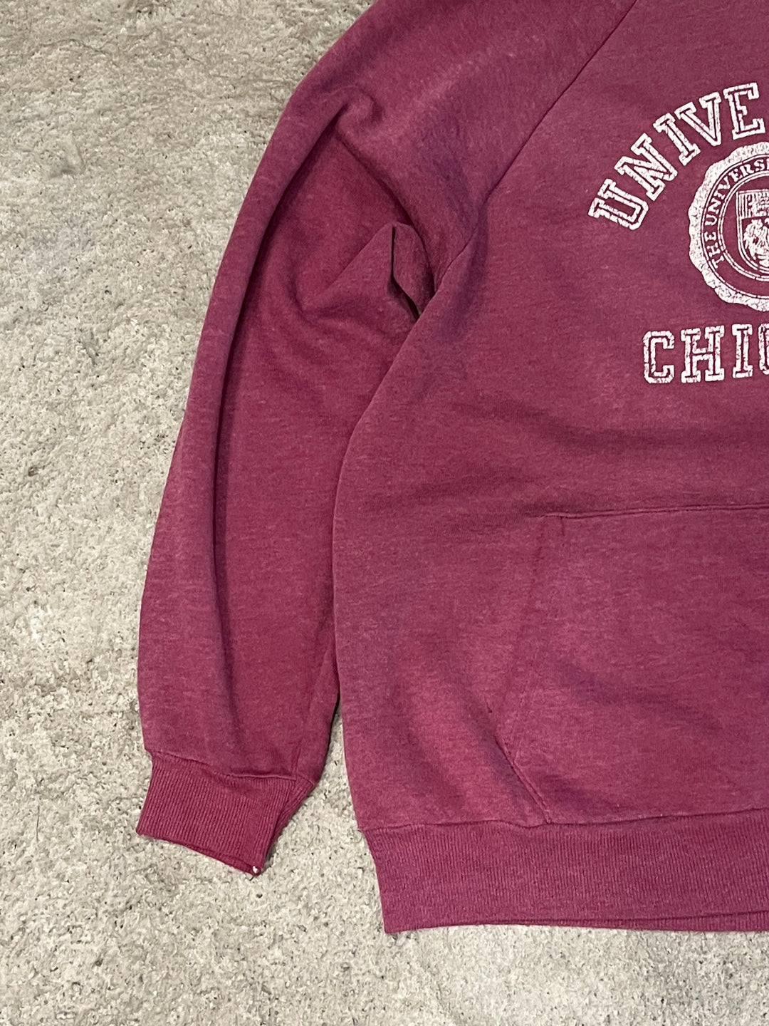 1980s USA made "Champion" college print sweat hoodie