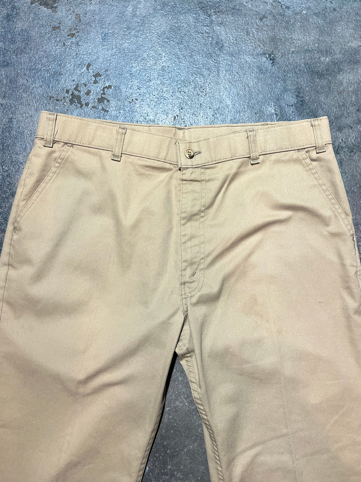 1970s "Levi's" flare chino pants 36 × 30