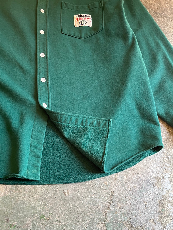 1990s "GAP" forest green sweatshirt / shirt style