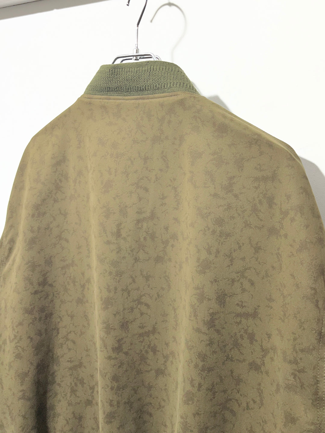 1980-90s olive cloud pattern design blouson