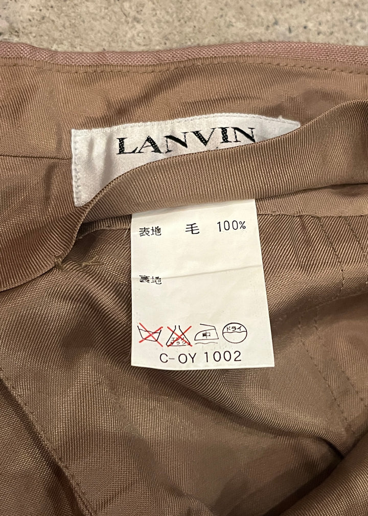 "LANVIN studio" beige slacks