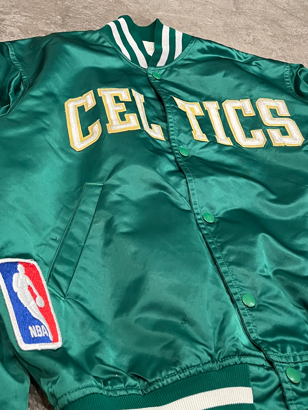 1980s USA made
NBA CELTICS nylon stadium jacket