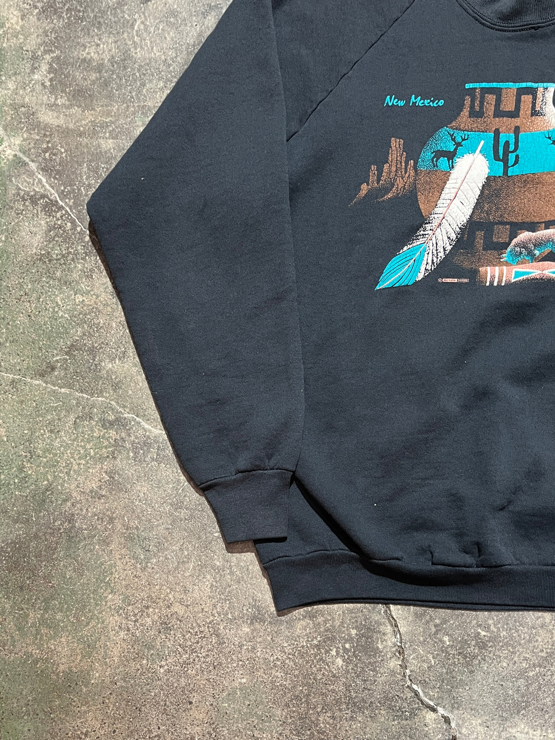 1980-90s USA made new mexico souvenir sweatshirts