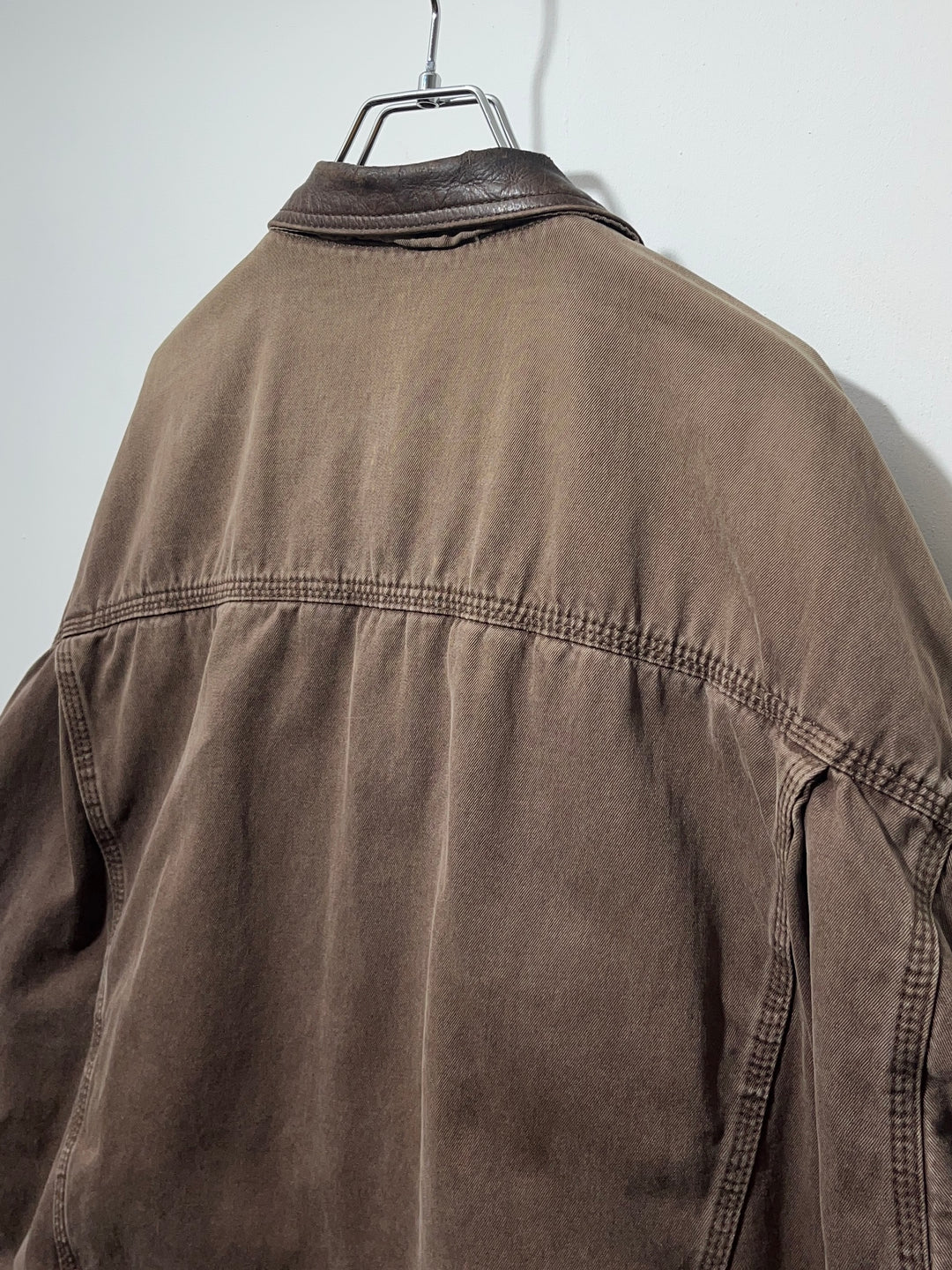 1990s "Diesel" chocolate brown denim jacket