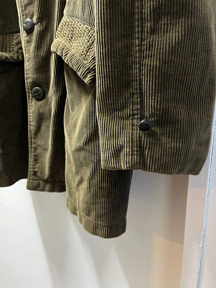 1960s "TOWN CRAFT" khaki corduroy coat