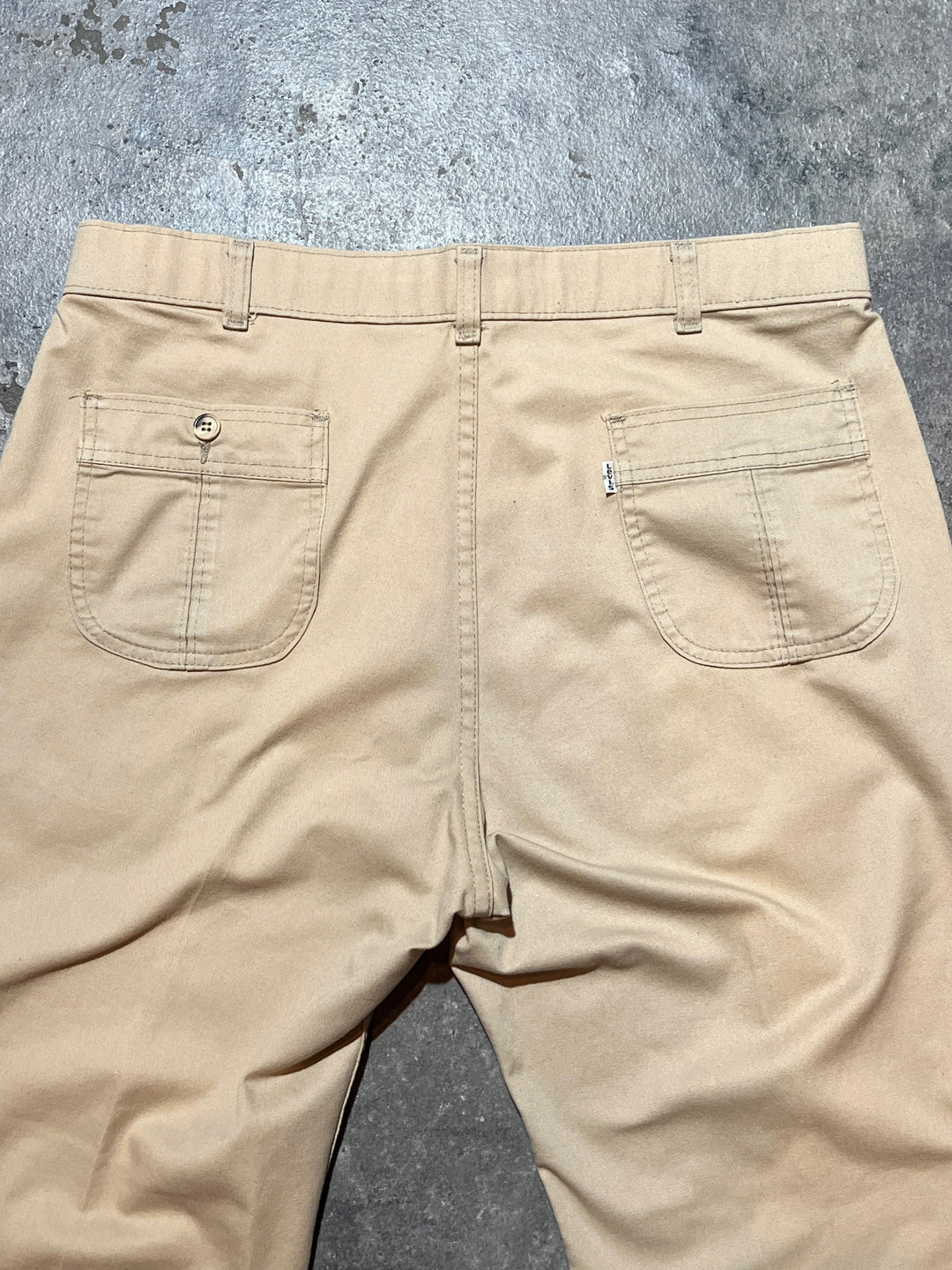 1970s "Levi's" flare chino pants 36 × 30