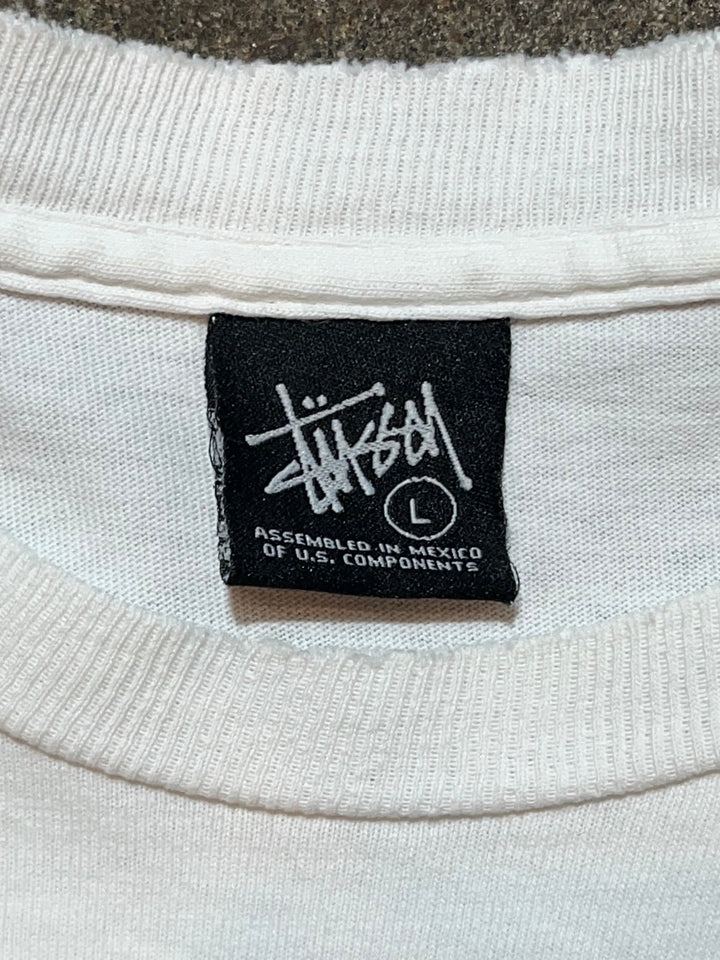 2000s "Stussy" 25th anniversary  T-shirt