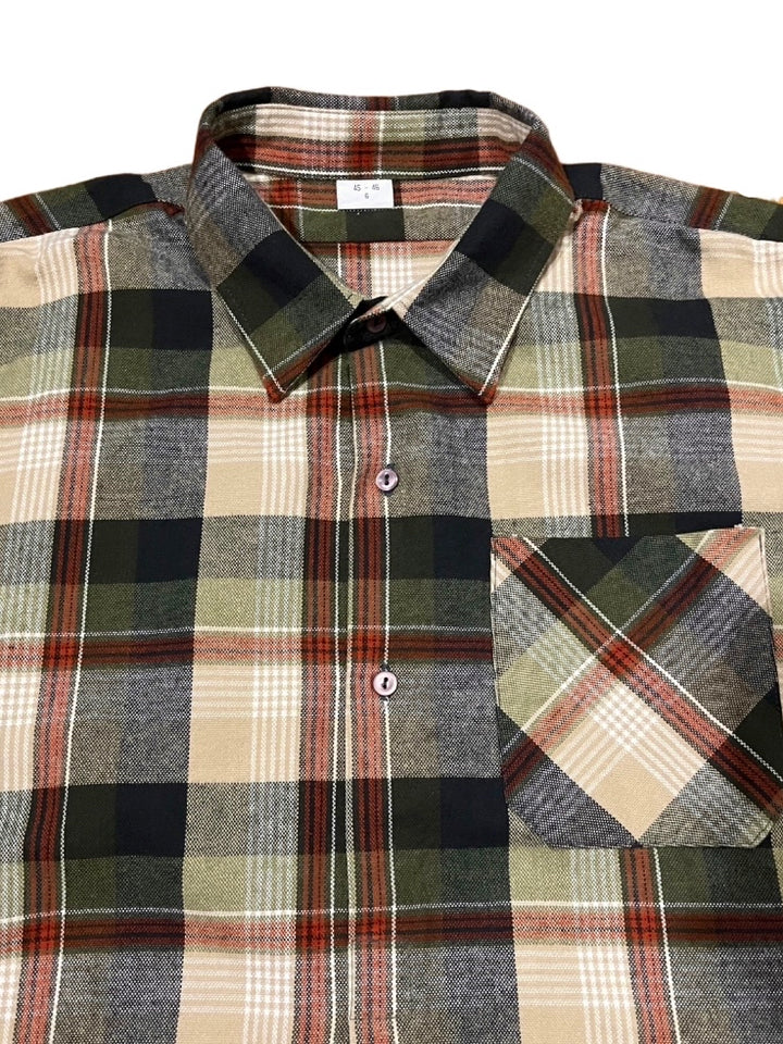 checkered grandpa shirt