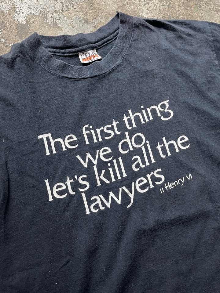 1980s USA made "Shakespeare" message T-shirt