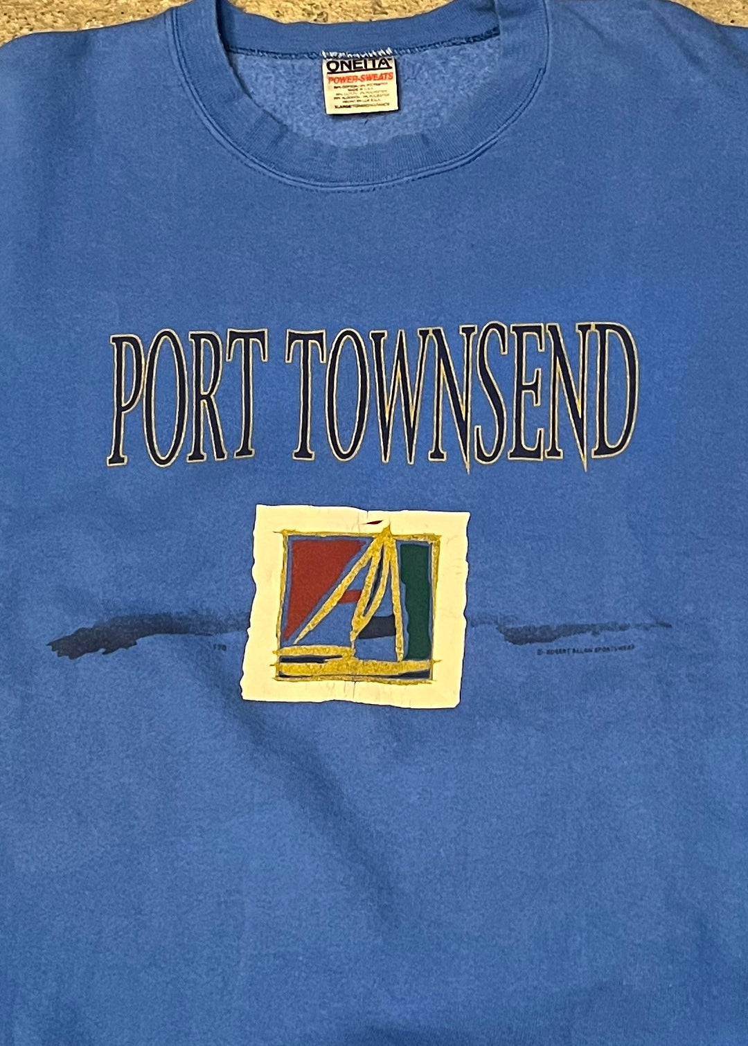 1990s USA made Port Townsend souvenir sweatshirt