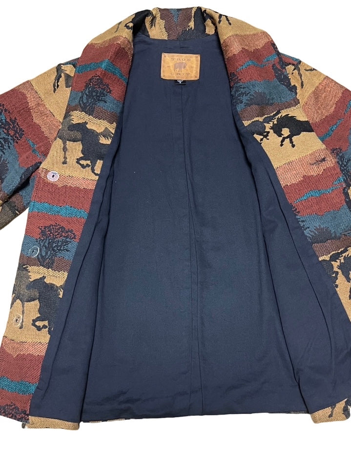 native pattern indian jacket