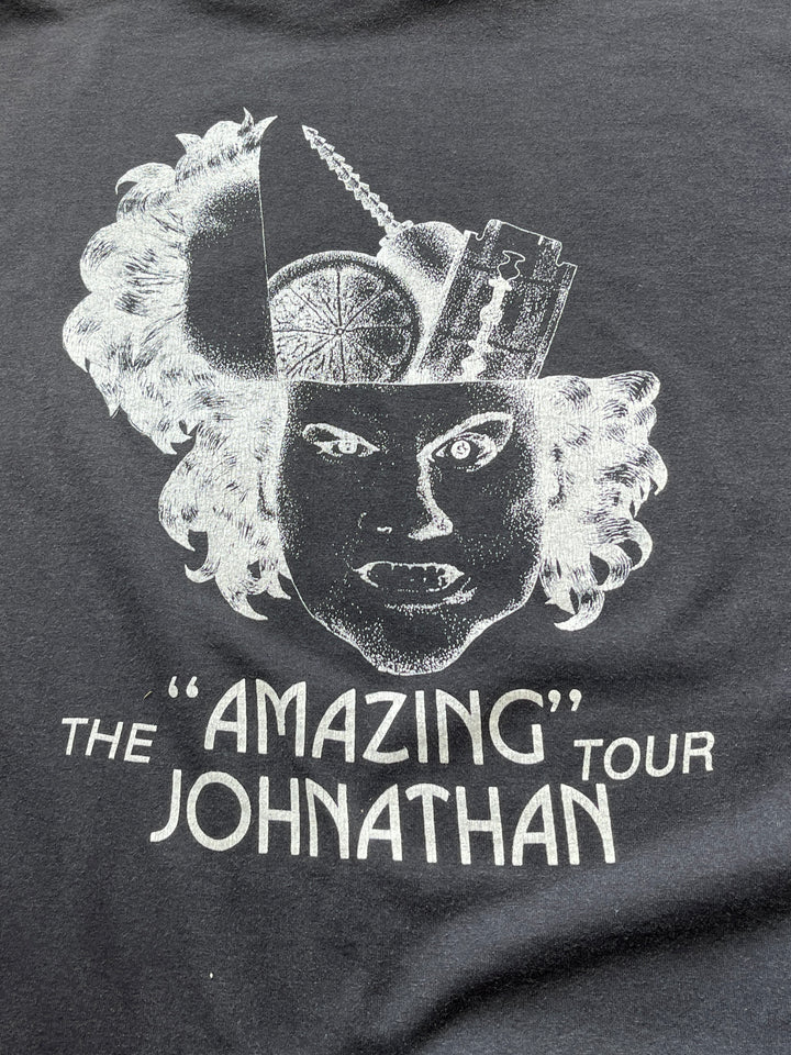 1980s USA made The Amazing Johnathan magician tour T-shirt