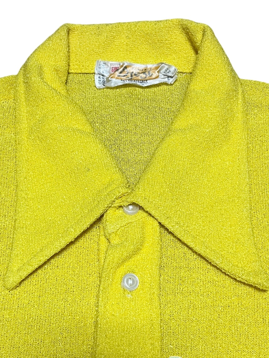 yellow pile shirt