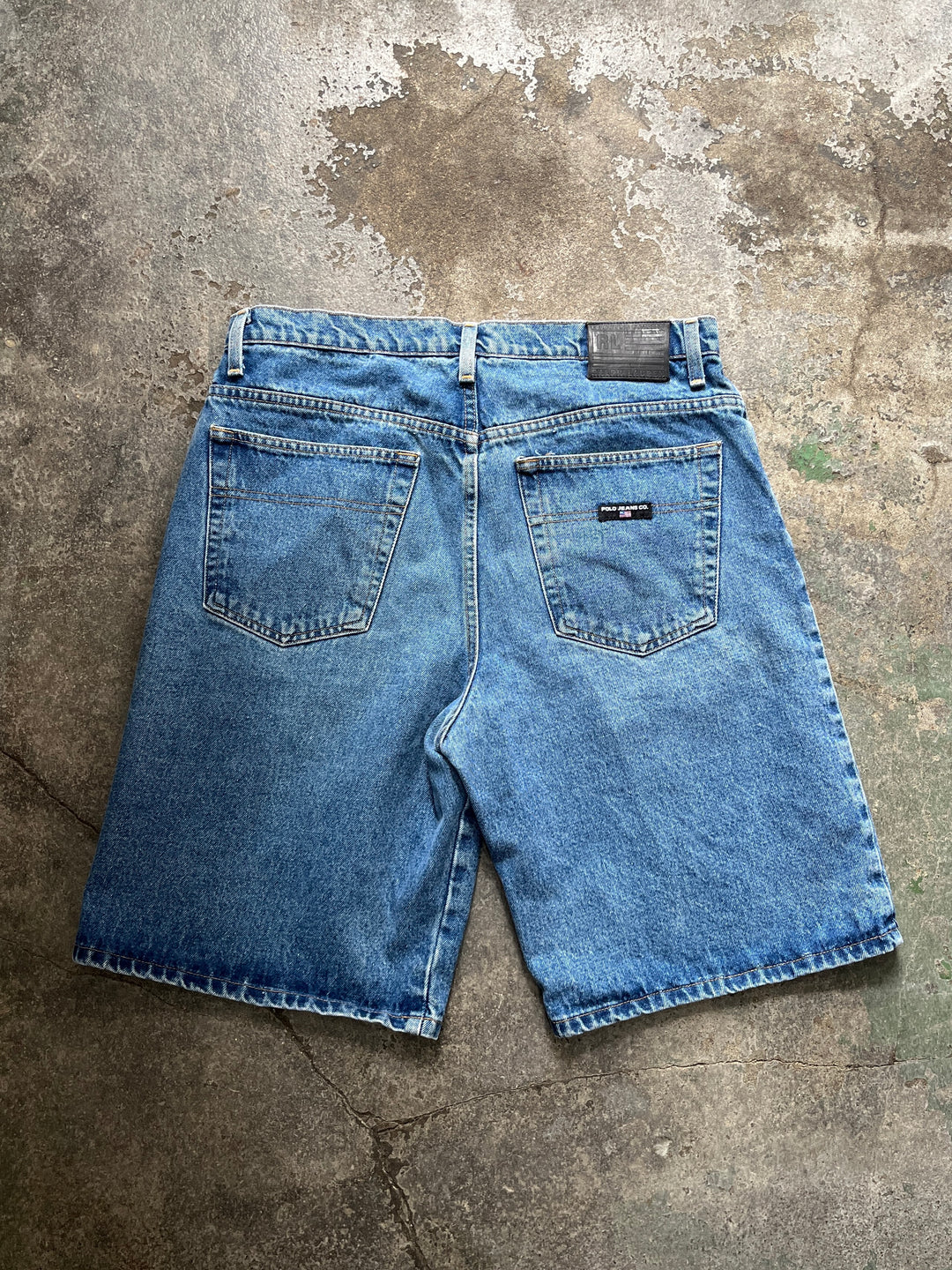 1990-00s "POLO JEANS CO." denim shorts W34