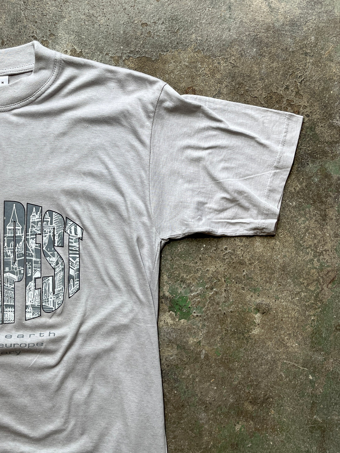 1990-00s Budapest graphic souvenir T-shirt