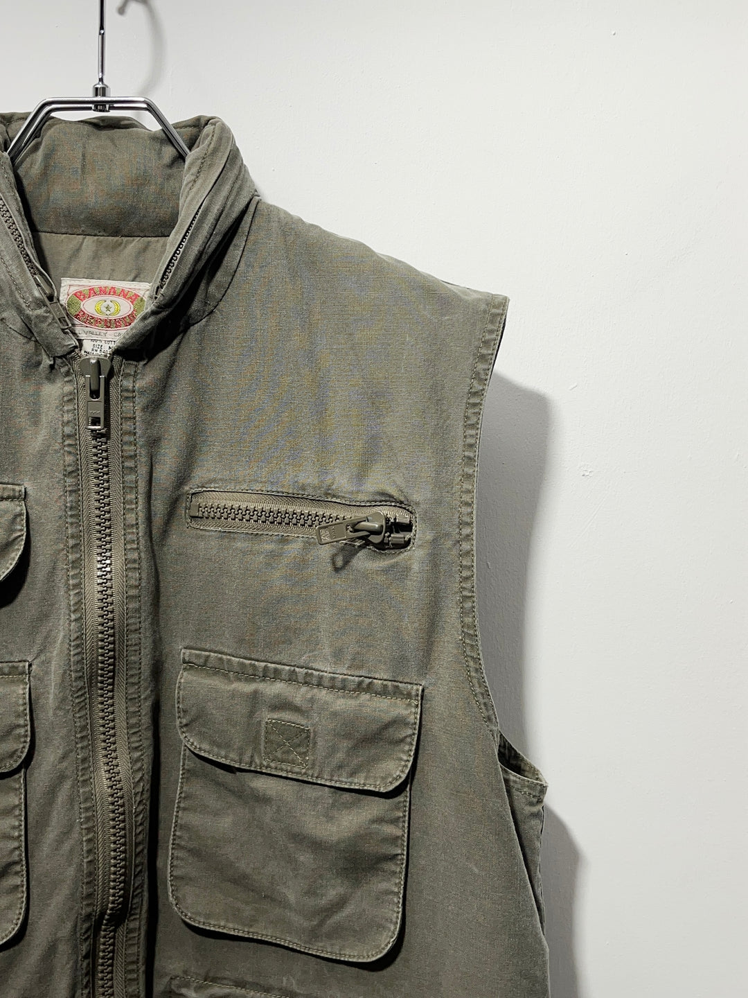 1980s "BANANA REPUBLIC" safari vest