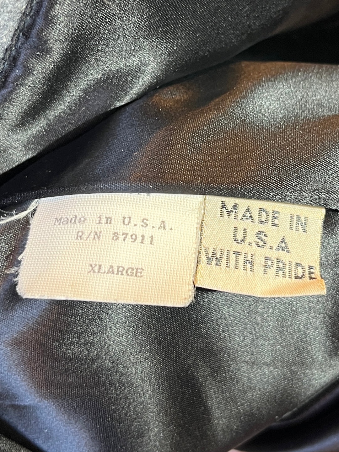 1990s USA made "ALL STAR CAFE" official leather × melton varsity jacket