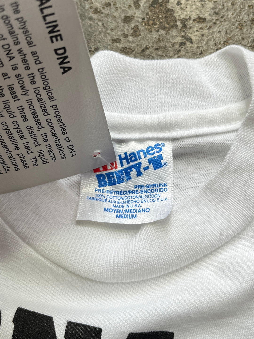 1990s USA made MICRO SCAPES science graphic T-shirt