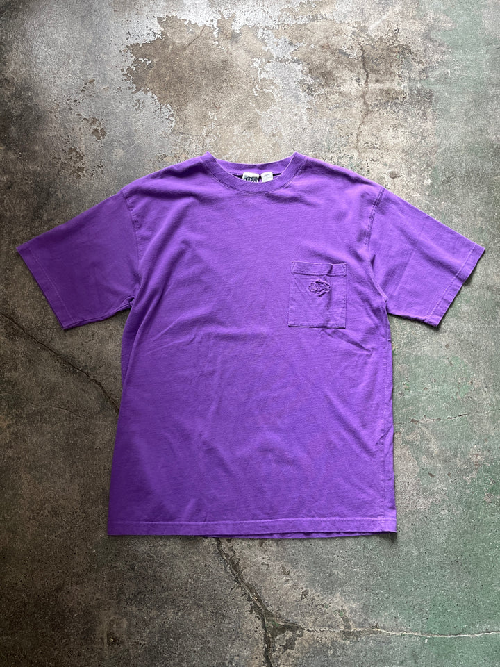 1990s "Levi's" purple pocket T-shirt