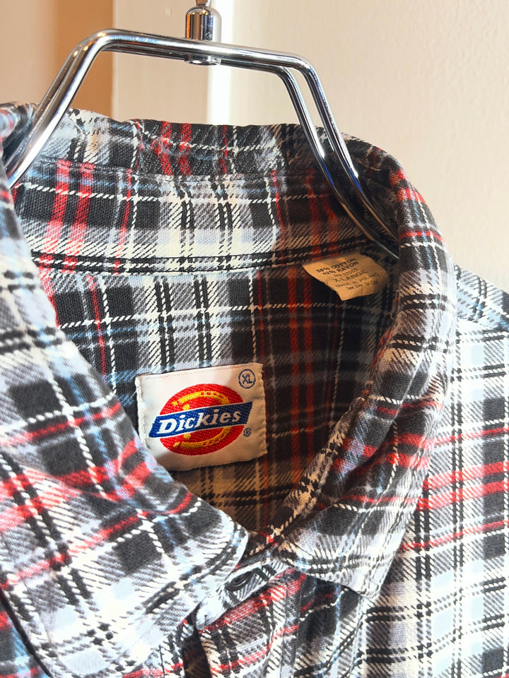 1990s POLAND made "Dickies" checkered flannel shirt