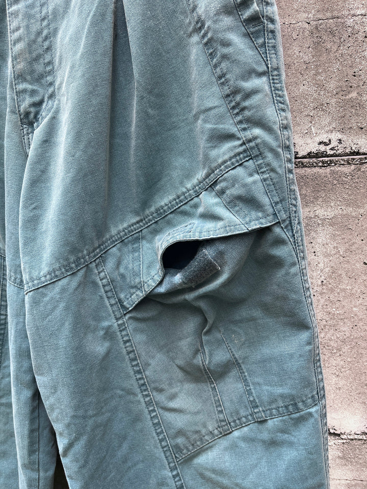 1980s "Bugle Boy" pleated cargo pants