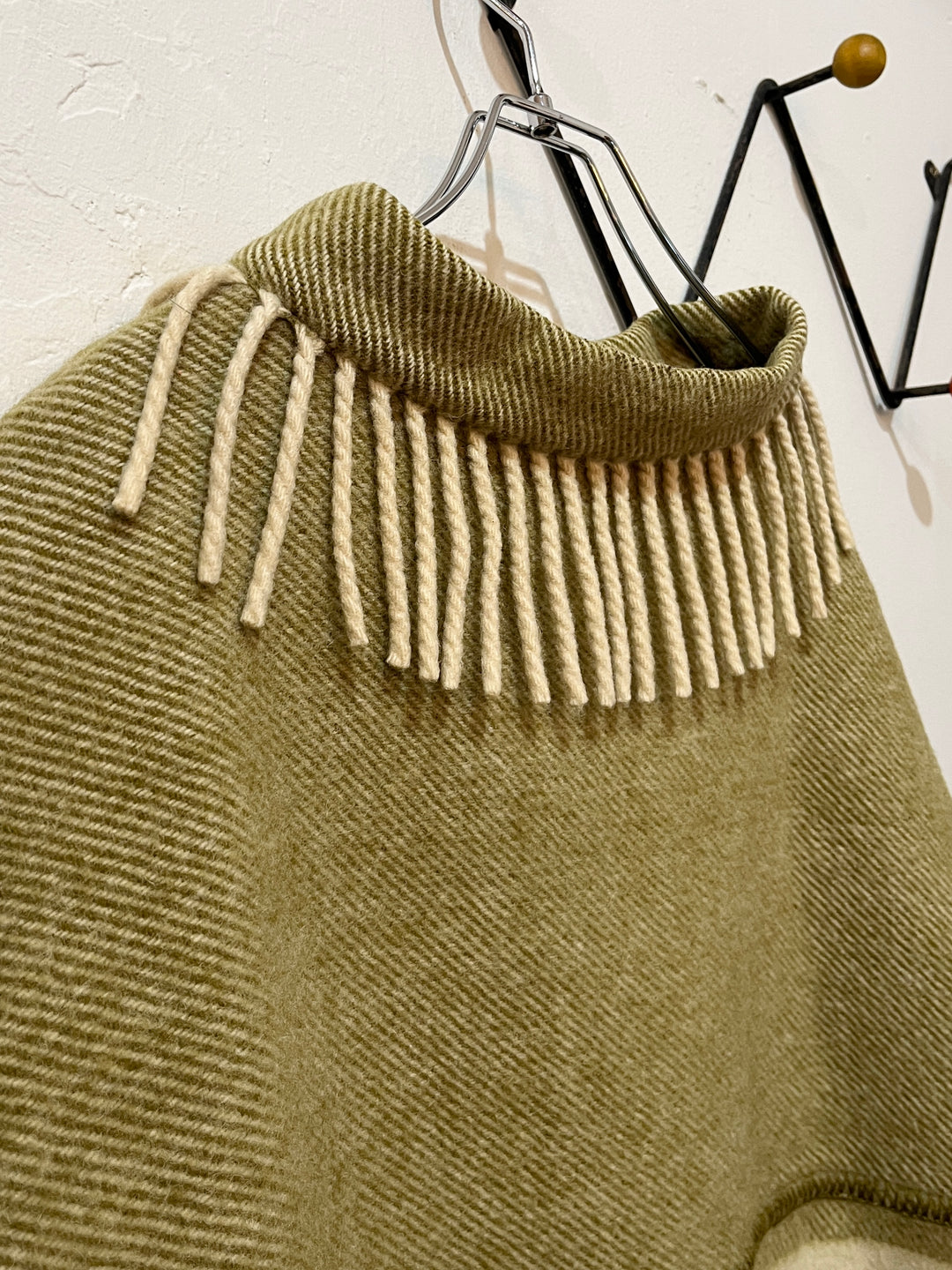 1960s Norway made "LAPP LANDER" fringe wool jacket