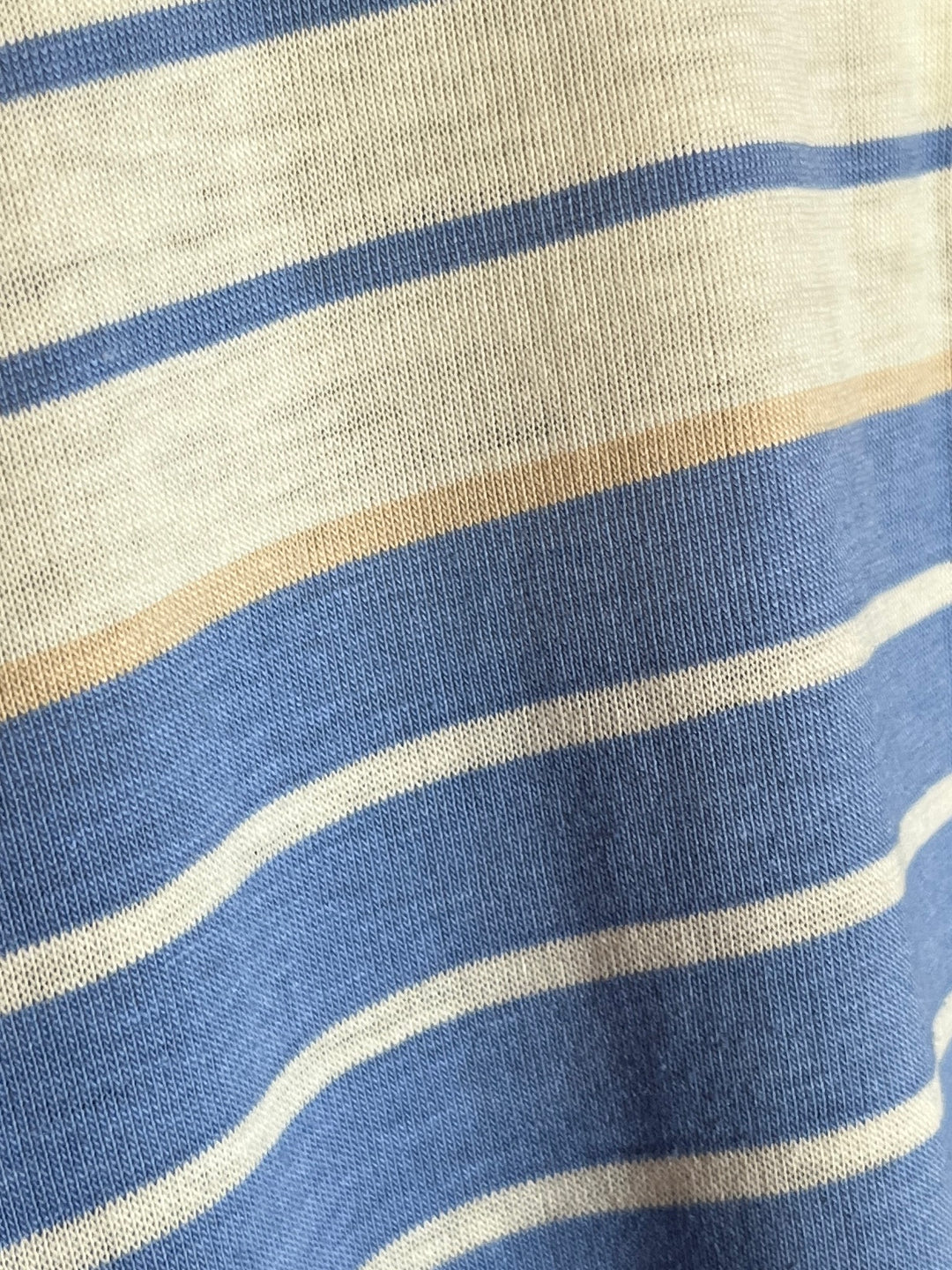 1980s USA made "Jantzen" horizontal stripe s/s polo