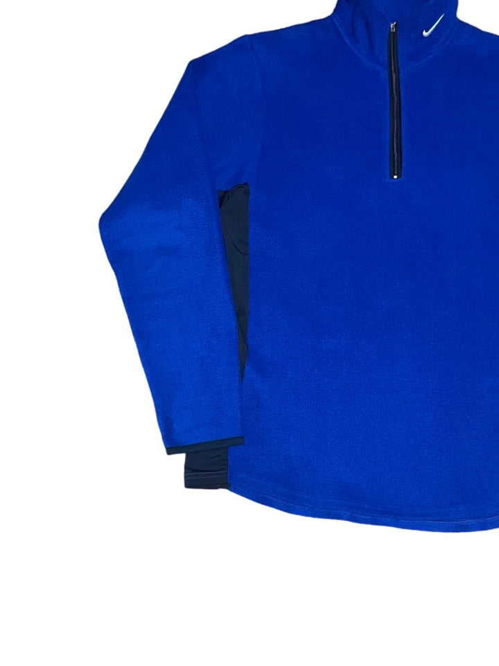 "NIKE" pullover fleece jacket