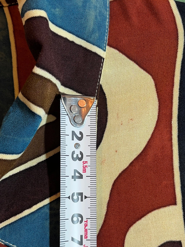 1990s abstract pattern shirt