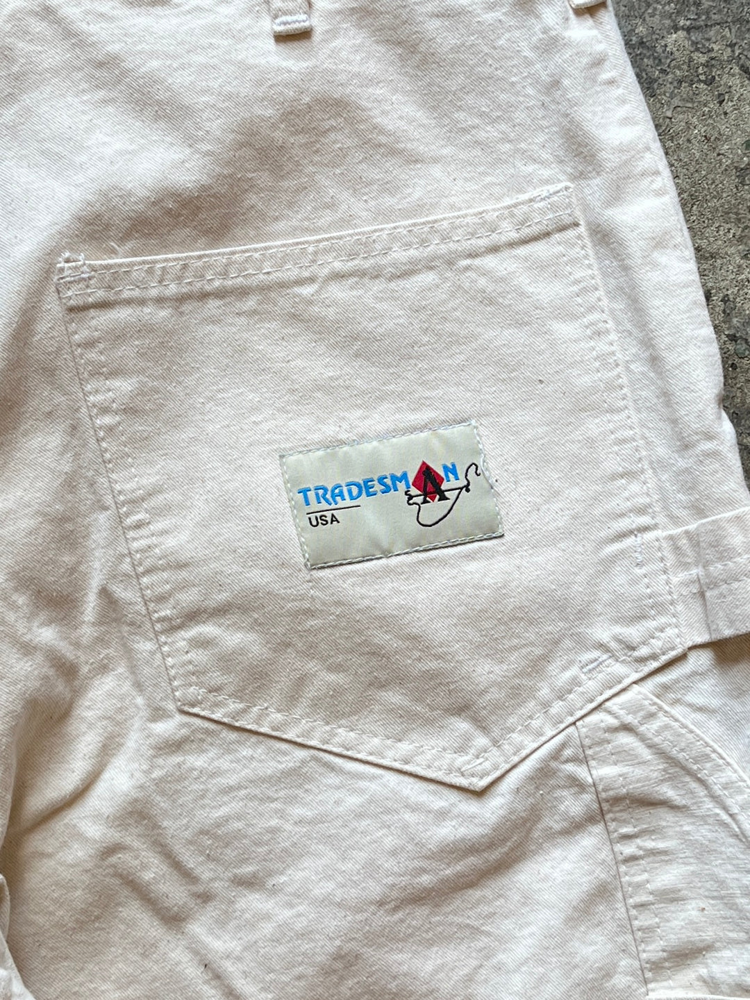 "TRADESMAN" natural color painter pants