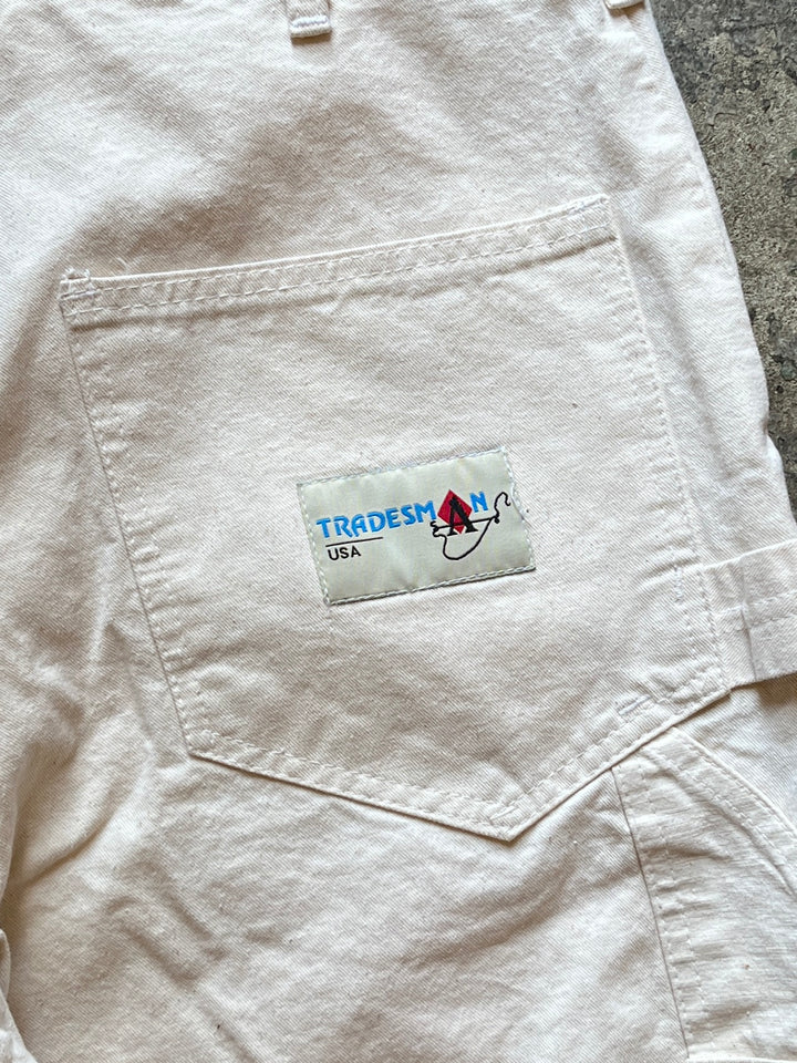 "TRADESMAN" natural color painter pants