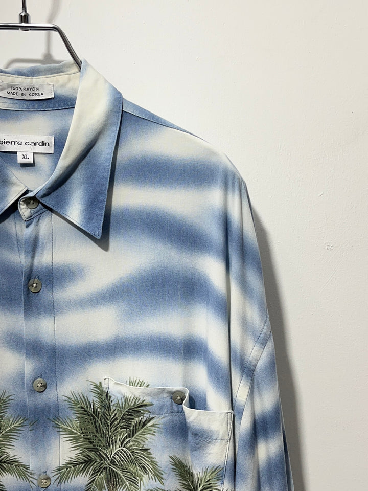 1990s "pierre cardin" resort print s/s shirt