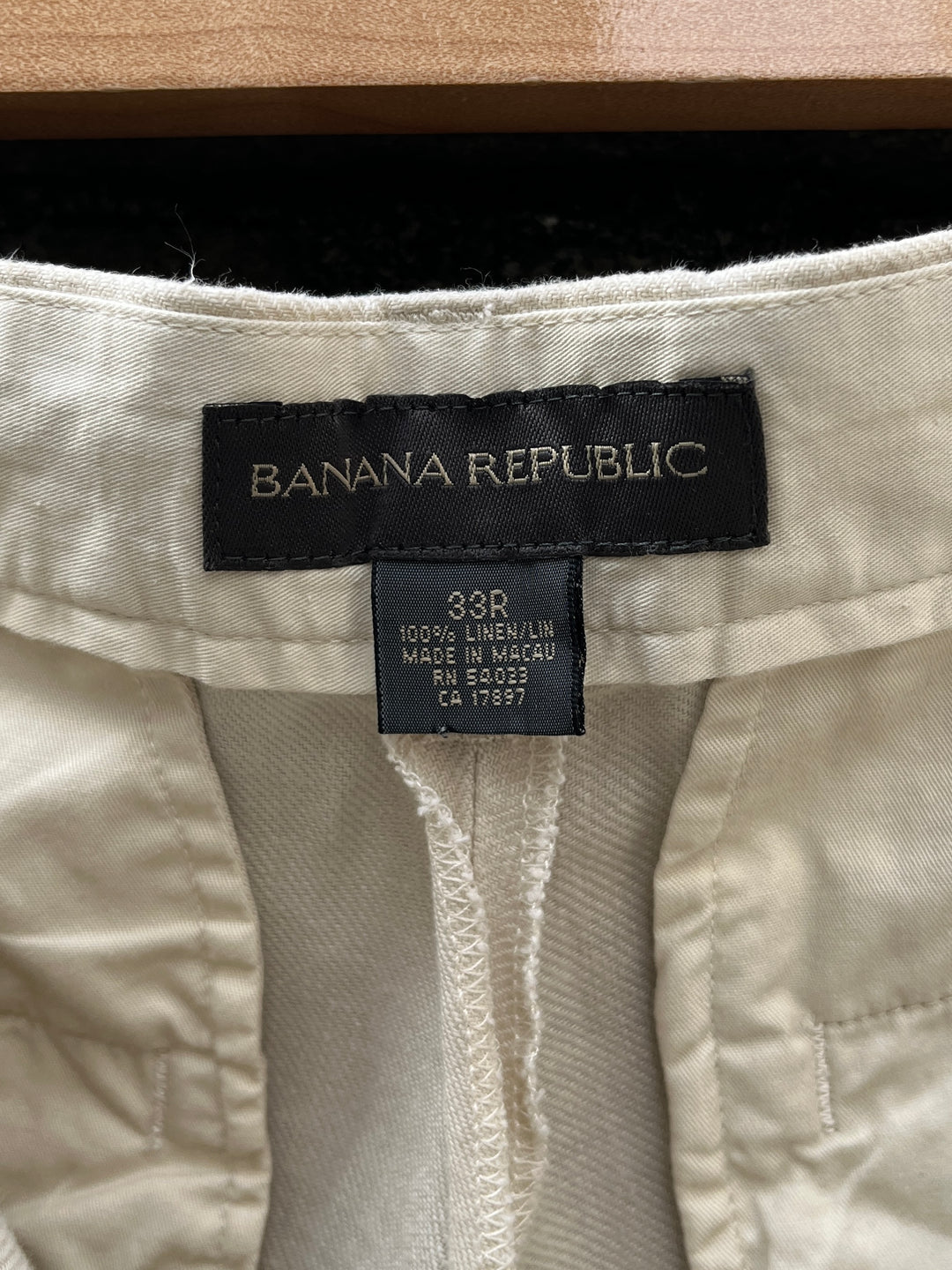 1990-00s "BANANA REPUBLIC" linen slacks