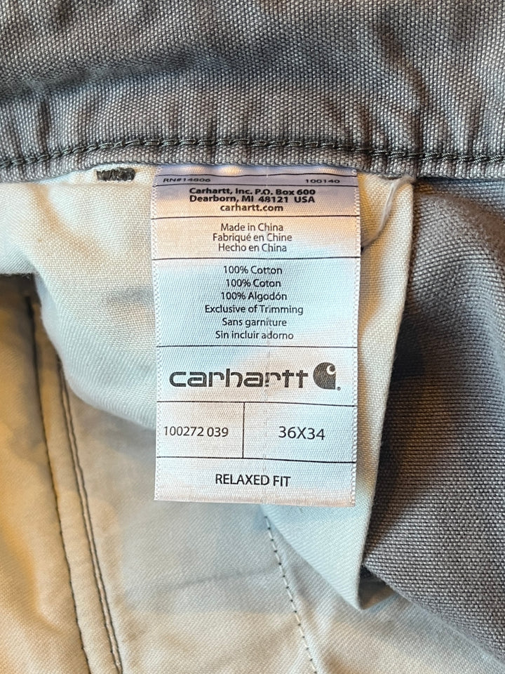 "Carhartt" fade gray cargo pants