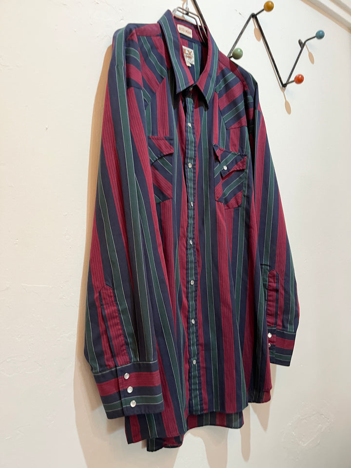 1980-90s "ELY CATTLEMAN" western shirt