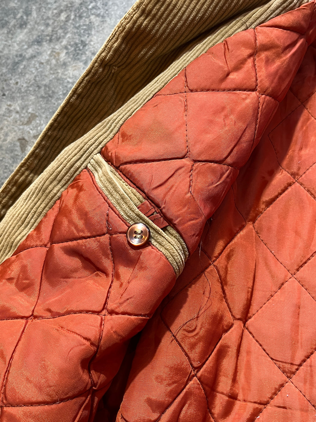 1970s corduroy hunting design blouson