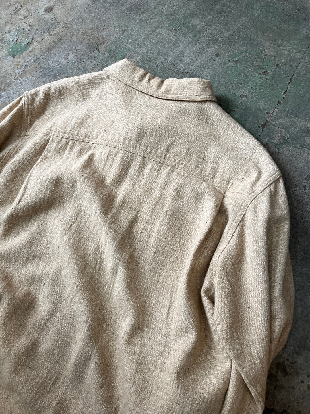 1990-00s "McGREGOR" ecru safari jacket