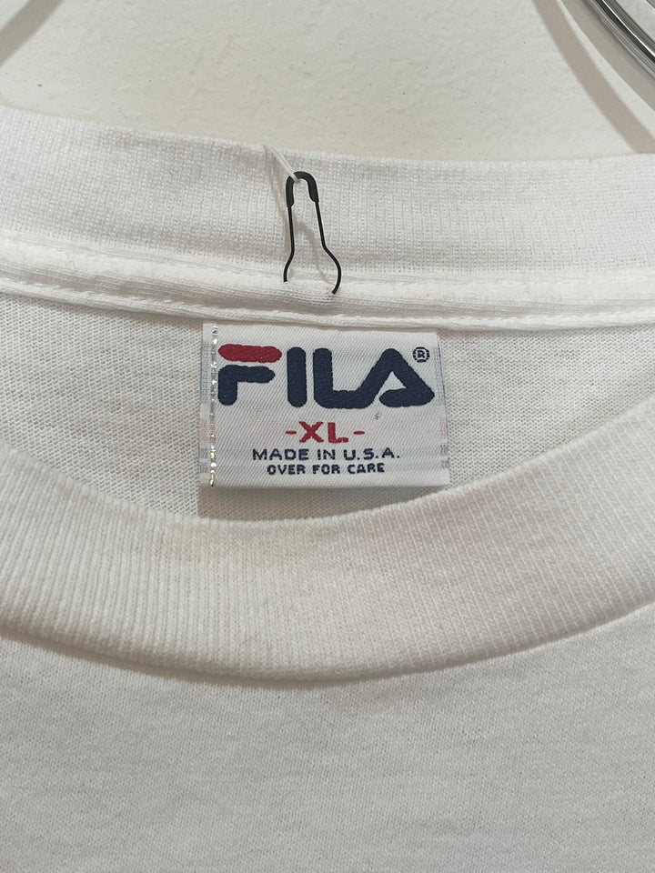 1990s USA made "FILA" logo print T-shirt