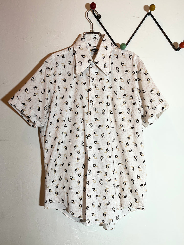 1970s paisley pattern s/s shirt