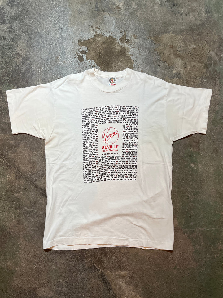 1990s USA made Virgin megastore promo T-shirt