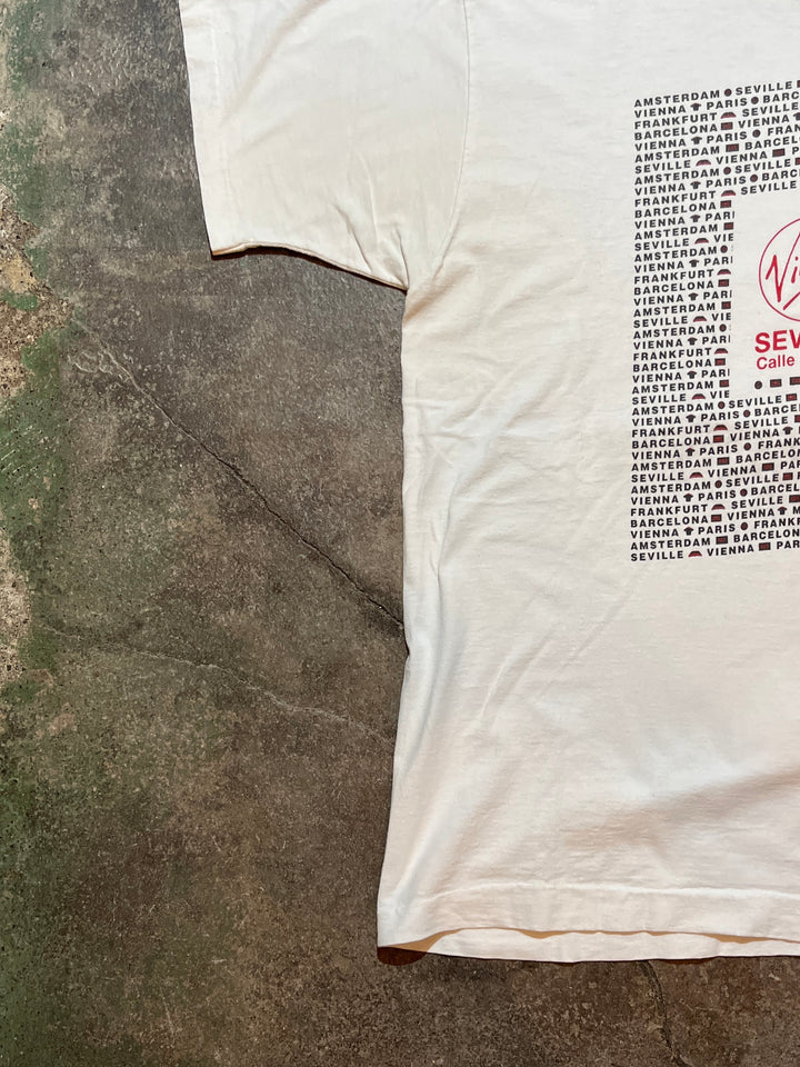 1990s USA made Virgin megastore promo T-shirt