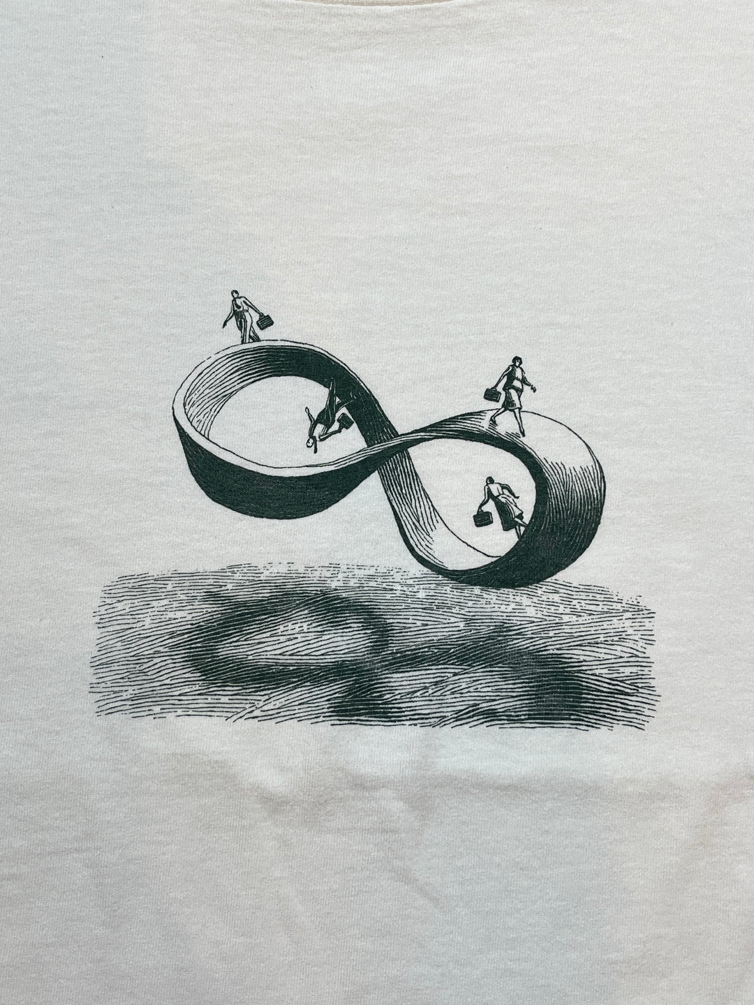 1990s USA made ethical business graphic T-shirt