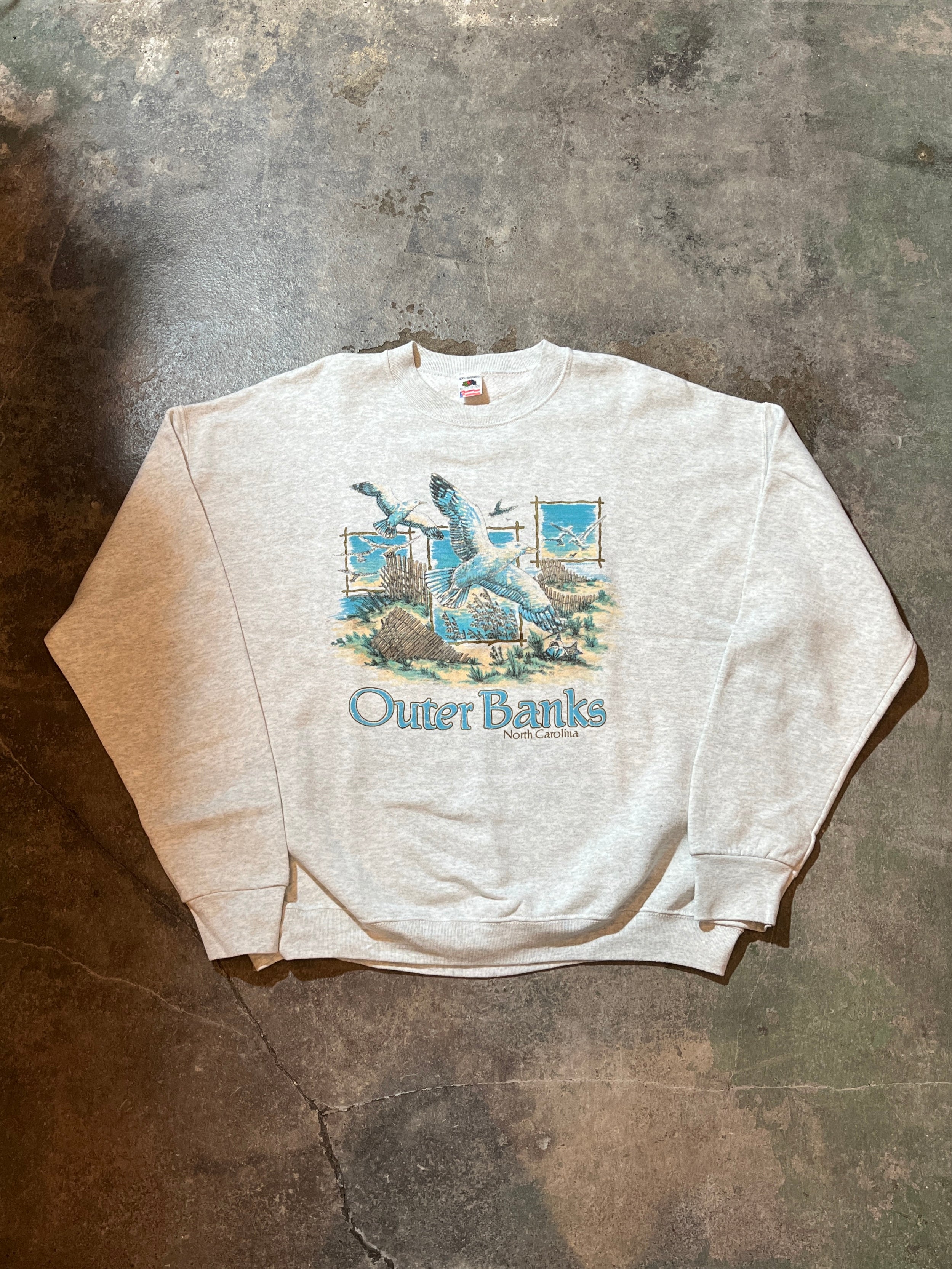 スウェット・トレーナー SATUR Classic Logo Sweatshirt Mint SA251MTM05MT YHM HEAVYWEIGHTS - 